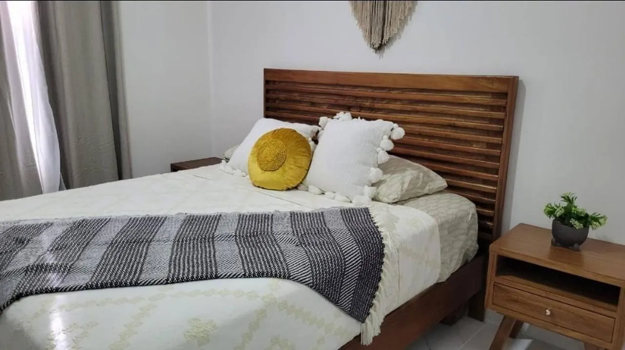 アパート プレヤデルカーメンModerno Departamento Vacacional En Playaアパートメント