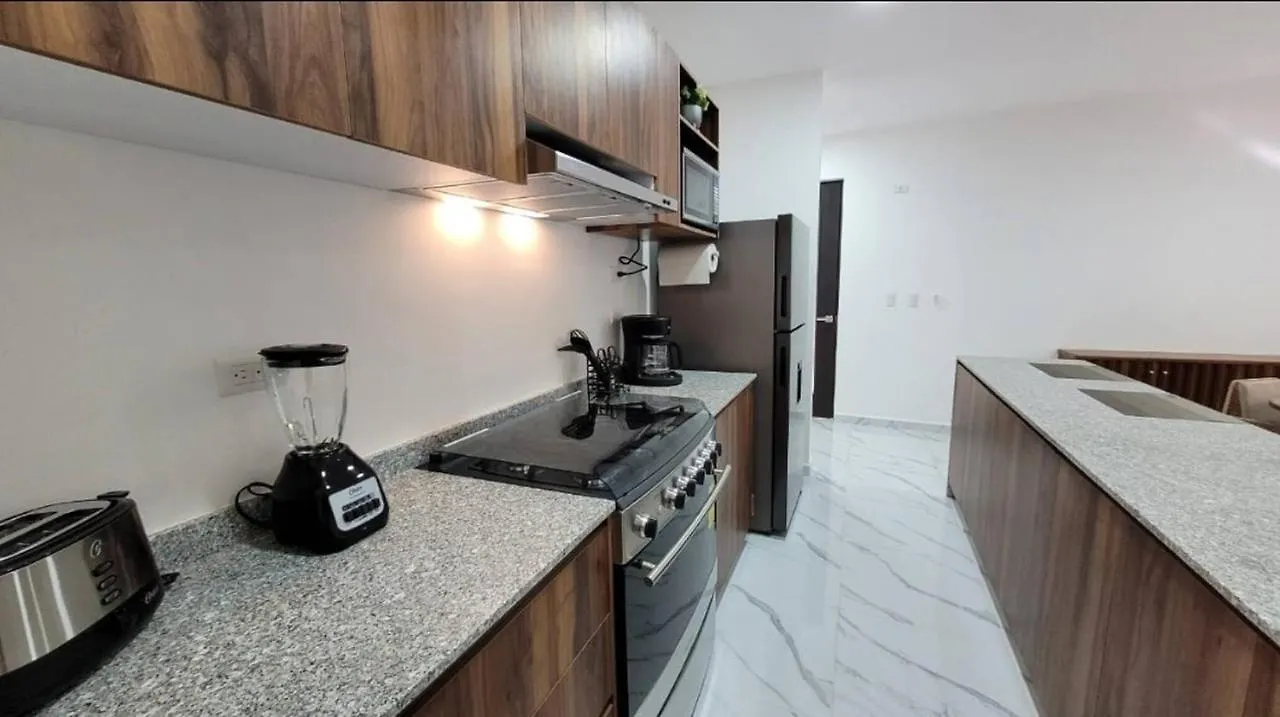 プレヤデルカーメンModerno Departamento Vacacional En Playaアパートメント プレヤデルカーメン
