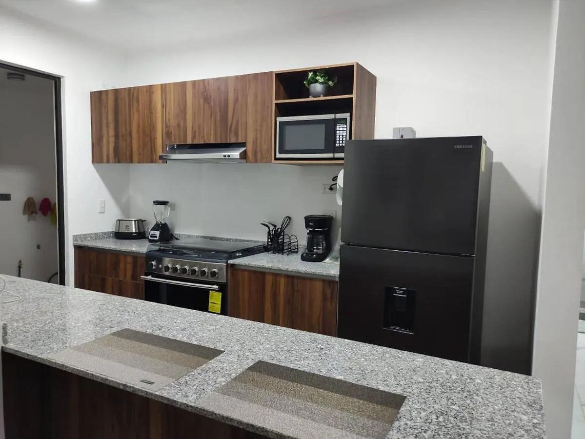 プレヤデルカーメンModerno Departamento Vacacional En Playaアパートメント