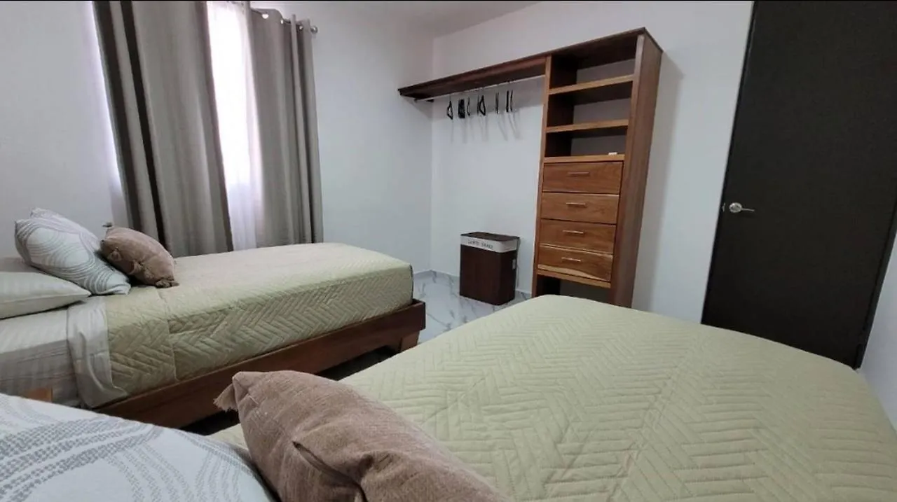 アパート プレヤデルカーメンModerno Departamento Vacacional En Playaアパートメント メキシコ
