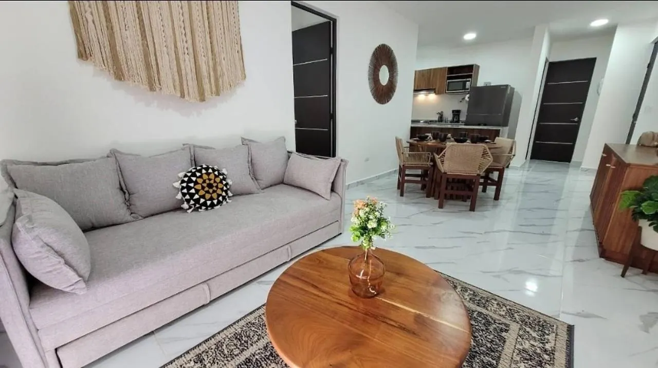 דירות פלאייה דל כרמן Moderno Departamento Vacacional En Playa